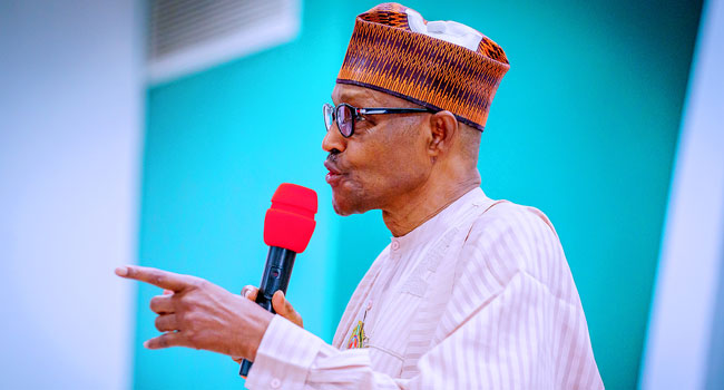 A file photo of President Muhammadu Buhari